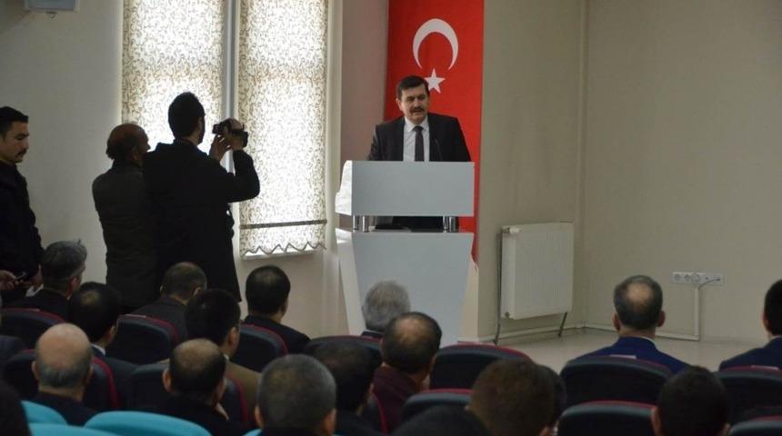 Erzincan&rsquo;da bağımlılıkla m&uuml;cadele toplantısı yapıldı