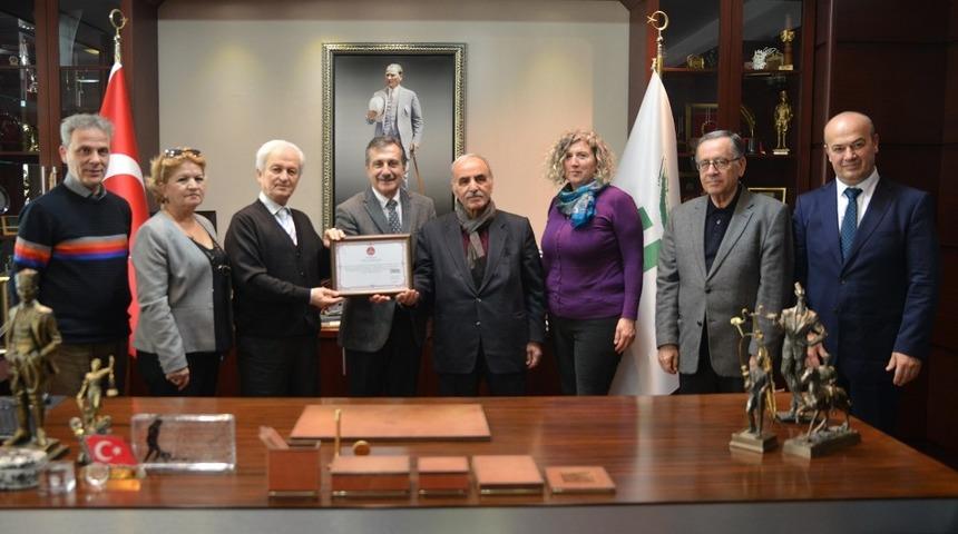 Deliklitaş Gel-Der&rsquo;den Ata&ccedil;&rsquo;a onursal &uuml;yelik