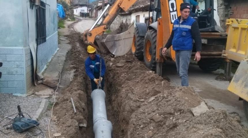 ASKİ, Yenipazar&rsquo;da yağmursuyu hat &ccedil;alışması ger&ccedil;ekleştirdi