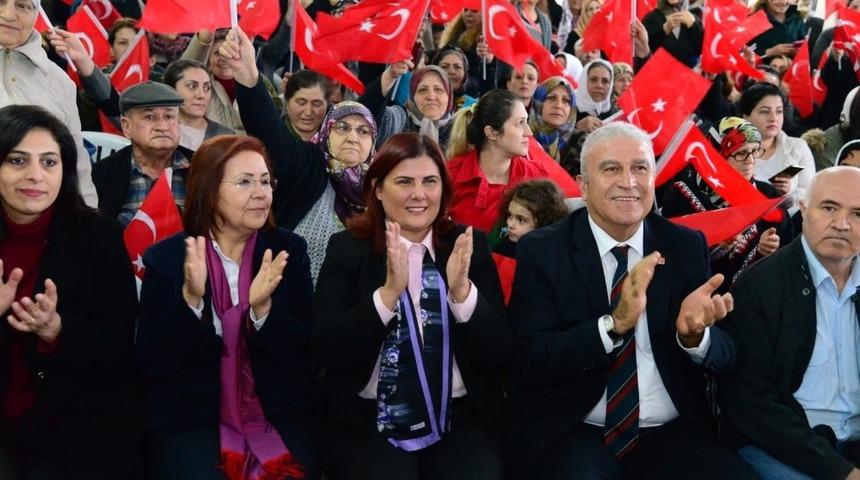 Başkan &Ccedil;er&ccedil;ioğlu, &Ccedil;eştepe&rsquo;de kadınlarla buluştu