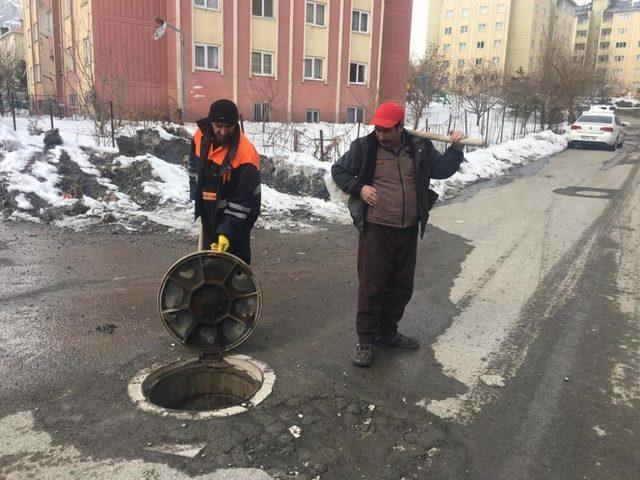 Hakkari Belediyesinden l&ouml;gar &ccedil;alışması başlattı 1