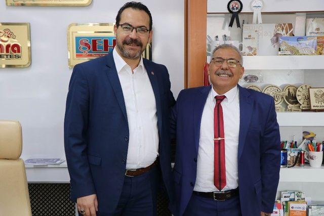 Uçhisar Belediye Başkanı Karaaslan, NGC Başkanı Ekici’yi ziyaret etti