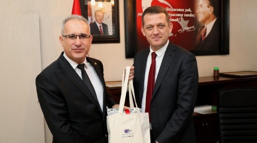 Milli Eğitim Bakanlığı Maarif M&uuml;fettişi Ali Yeni&rsquo;den &Uuml;rkmezer&rsquo;e ziyaret