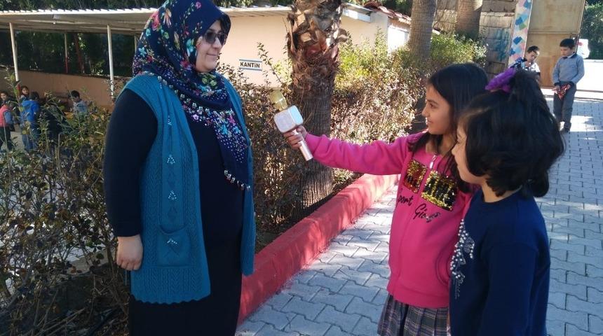 Minik yürekler, ekmek israfına dikkat için "klip" çekti