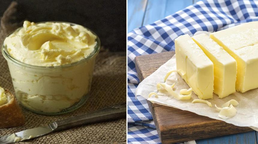 Tereyağı ve margarin arasındaki fark nedir?