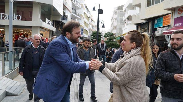 AK Parti adayı Yazıcı, turizm sektör temsilcilerini ziyaret etti