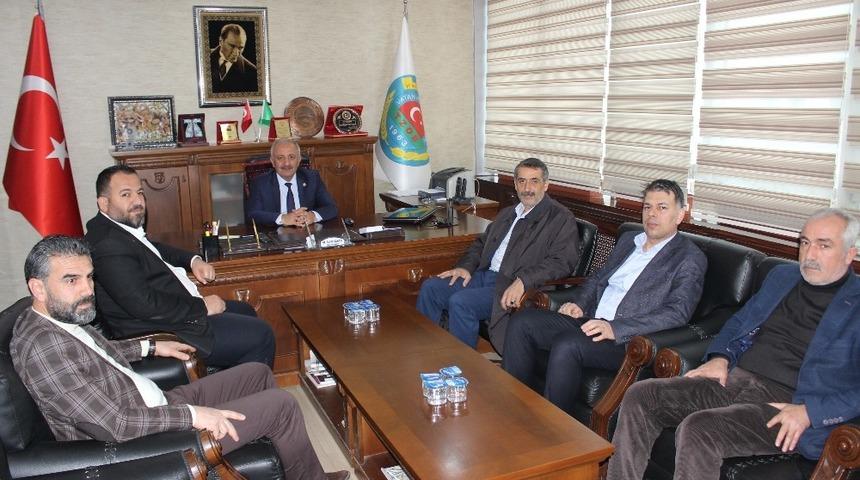 &Uuml;nsal, Ziraat Odası Başkanı Şahan&rsquo;ı tebrik etti