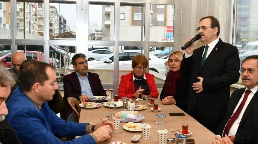 Başkan Şahin: “Sosyal gelişim projelerimizle geliyoruz”