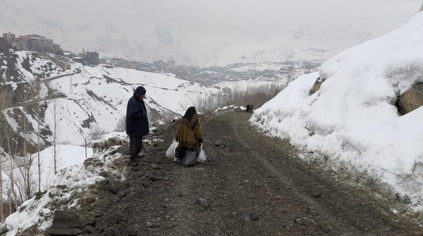 Hakkari&rsquo;de yol stabilize &ccedil;alışması