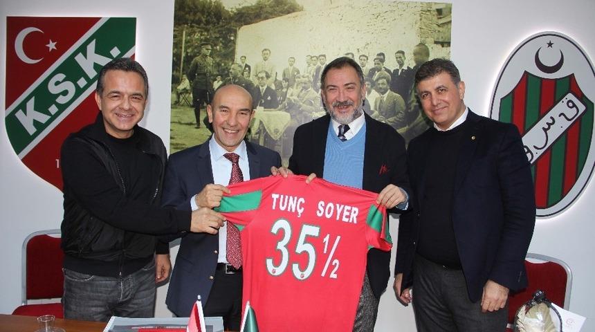 Soyer: &ldquo;İzmir&rsquo;in t&uuml;m kul&uuml;pleri i&ccedil;in &uuml;zerimize d&uuml;şeni yapmaya hazırız&rdquo;