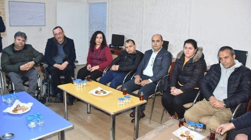 Aliağa Engelliler Derneği&rsquo;nde g&ouml;rev değişimi