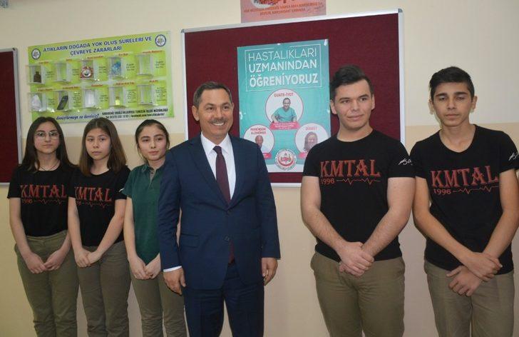 Uysal Sağlık Meslek Lisesi’nde öğrencilerle buluştu G1