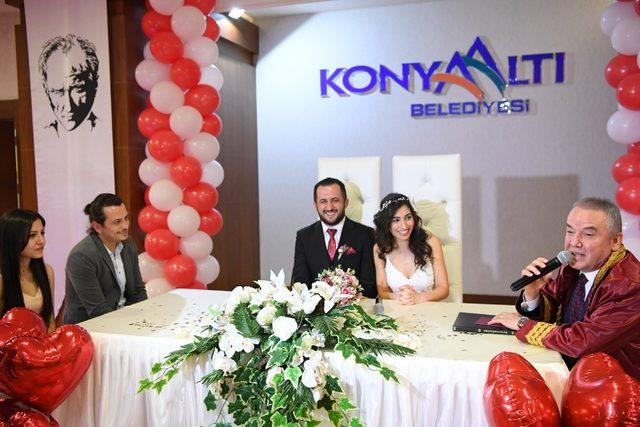 Konyaaltı’nda 14 Şubat’ta 14 nikah