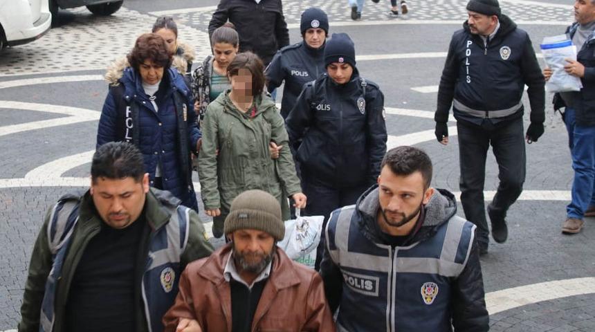 Konya'da baba ve kızı, uyuşturucu ticaretinden tutuklandı