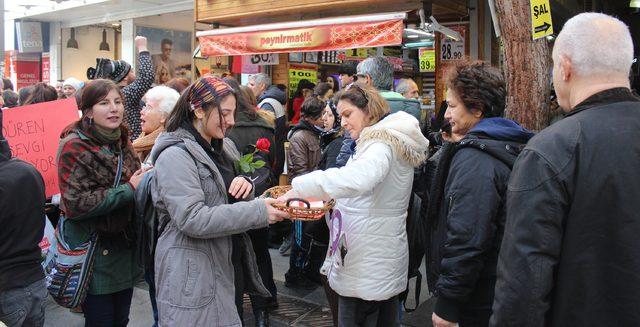 Kadınlar, ‘Eşitlik yoksa aşk da yoktur’ diyerek dans etti