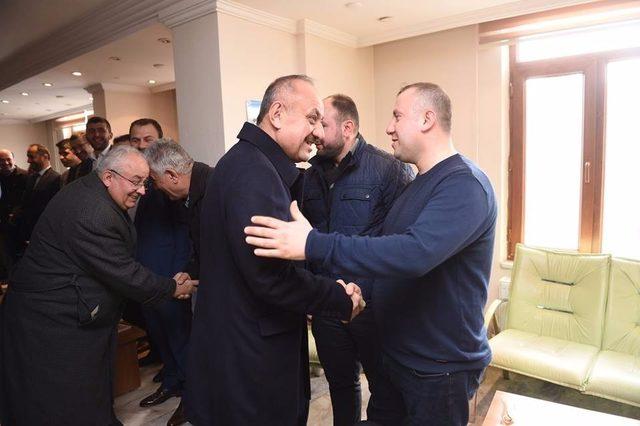 Başkanı Babaş, Diyanet-Sen Kastamonu Şube Başkanlığını ziyaret etti