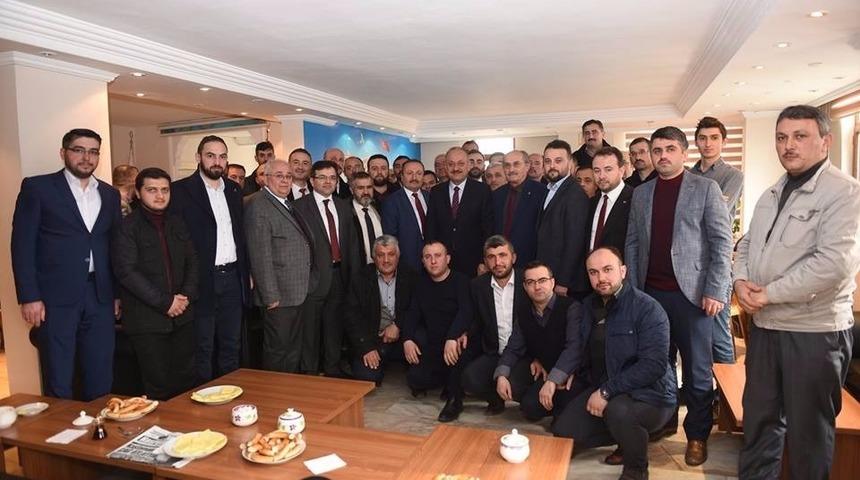 Başkanı Babaş, Diyanet-Sen Kastamonu Şube Başkanlığını ziyaret etti