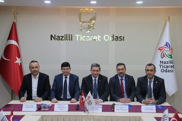 Millet İttifakı NTO&rsquo;yu ziyaret etti 1