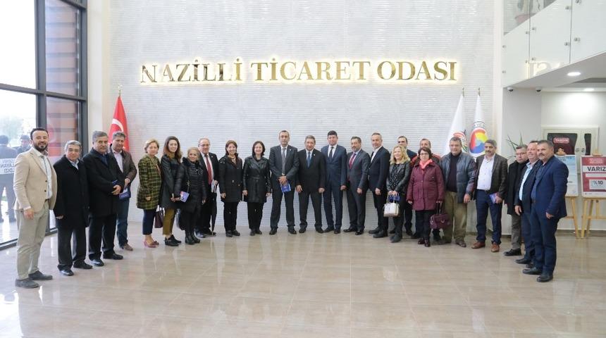 Millet İttifakı NTO&rsquo;yu ziyaret etti