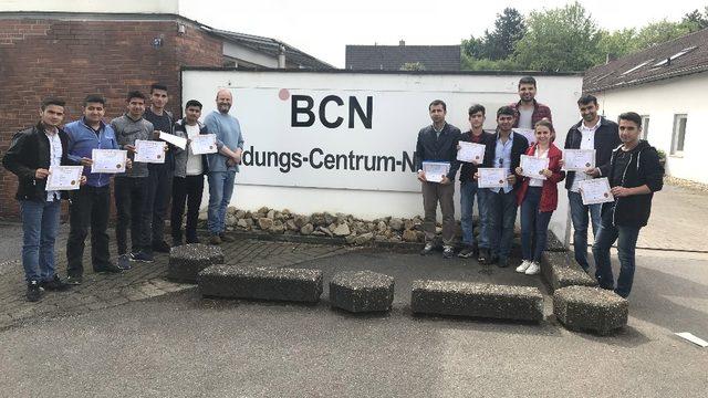 Öğrenciler Avrupa’da staj gördü