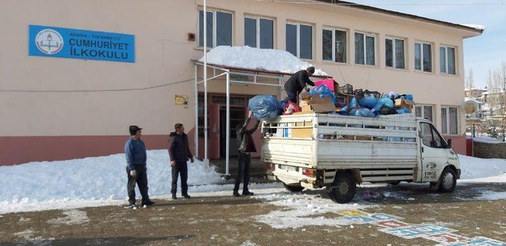 Tufanbeyli’de öğretmen ve öğrenciler 11 ton atık topladı G5