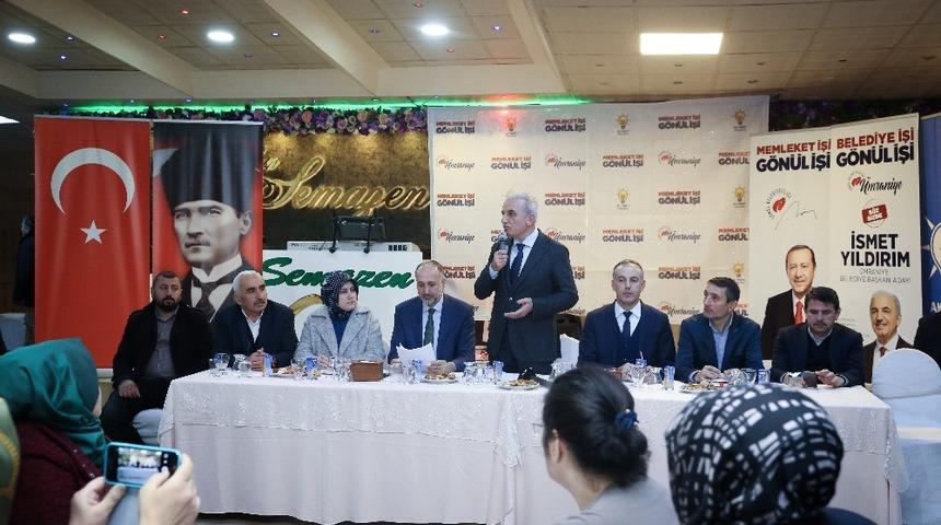 Yıldırım: "Dudullu’daki sorunları çözeceğiz"