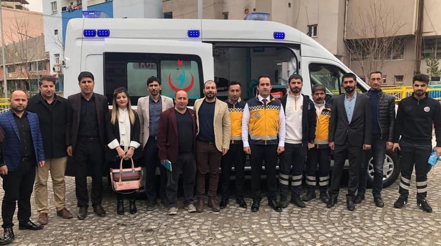 Uludere&rsquo;ye tam donanımlı ambulans