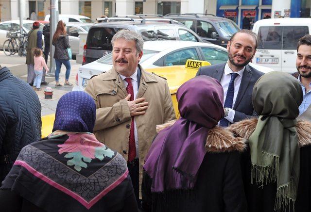 Başkan Palancıoğlu’ndan çarşı ziyareti