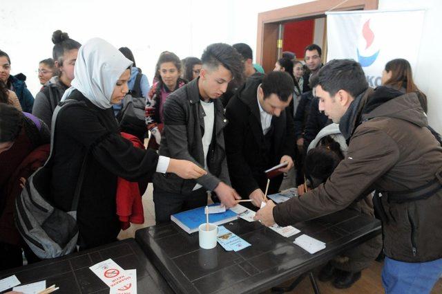 SANKO Üniversitesi Araban’da kariyer günü düzenledi