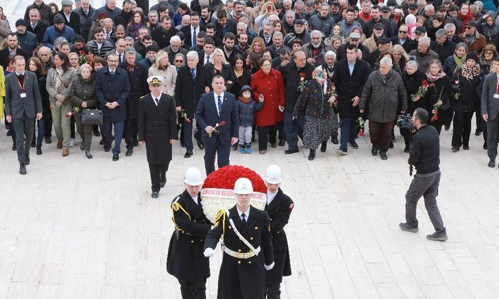 Çankaya Belediye Başkanı Taşdelen’den Sevgililer Günü’nde Anıtkabir’e ziyaret G2