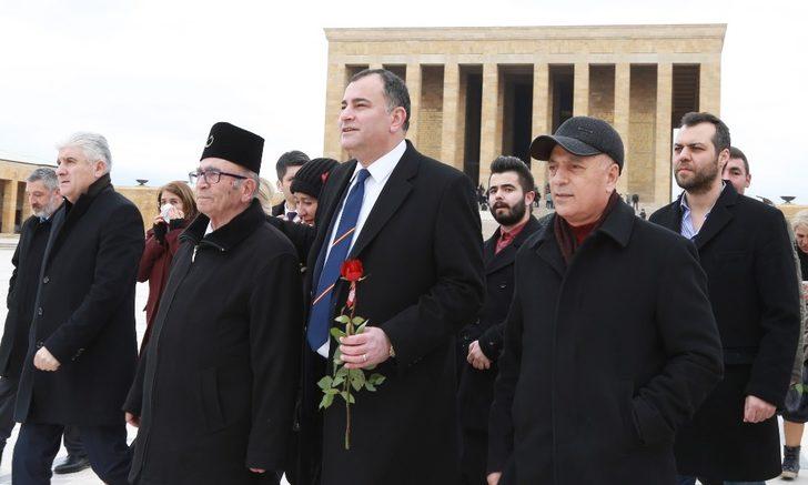 Çankaya Belediye Başkanı Taşdelen’den Sevgililer Günü’nde Anıtkabir’e ziyaret G4