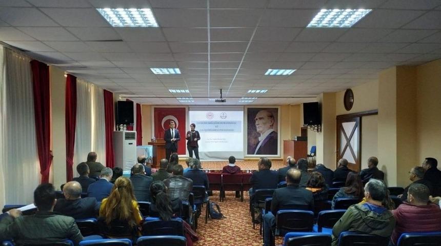 Okul Sağlığı bilgilendirme toplantısı