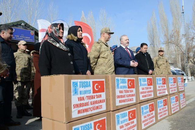 Tuşbalı kadınlardan Mehmetçiğe ‘Anne sıcaklığında’ destek