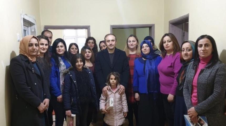 Başkan Epcim, kursiyerlerle bir araya geldi