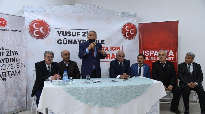 Başkan G&uuml;naydın: &ldquo;Siyasetin kuru gevezeliğini değil, &uuml;retim yapmak istiyorum&rdquo;