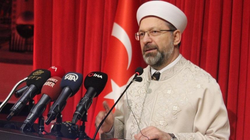 Diyanet İşleri Başkanı Erzincan&rsquo;da