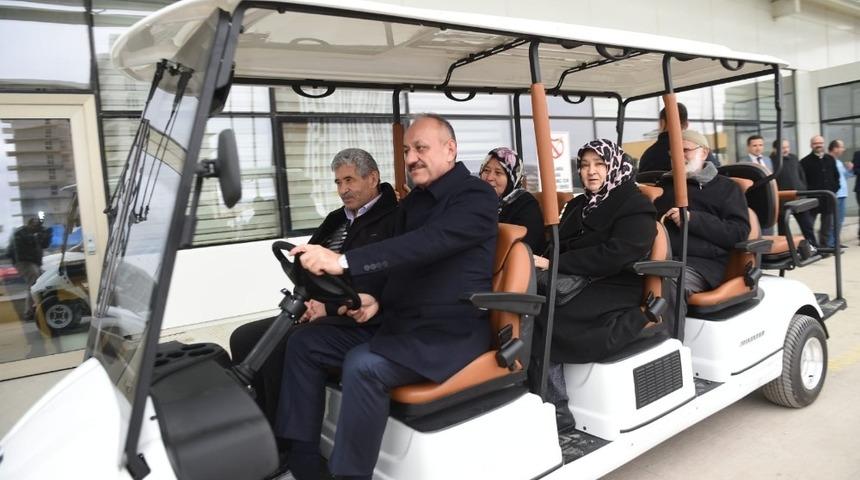 Kastamonu Belediyesi&rsquo;nden Devlet Hastanesine hizmet aracı