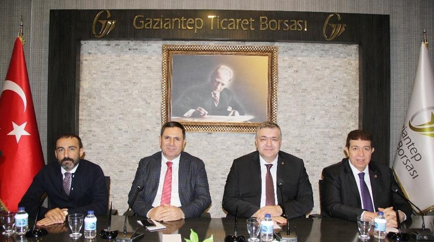 Antep fıstığı sekt&ouml;r temsilcileri GTB&rsquo;de bir araya geldi
