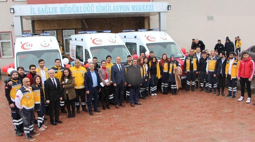 Elazığ&rsquo;da ambulans sayısı 62 oldu
