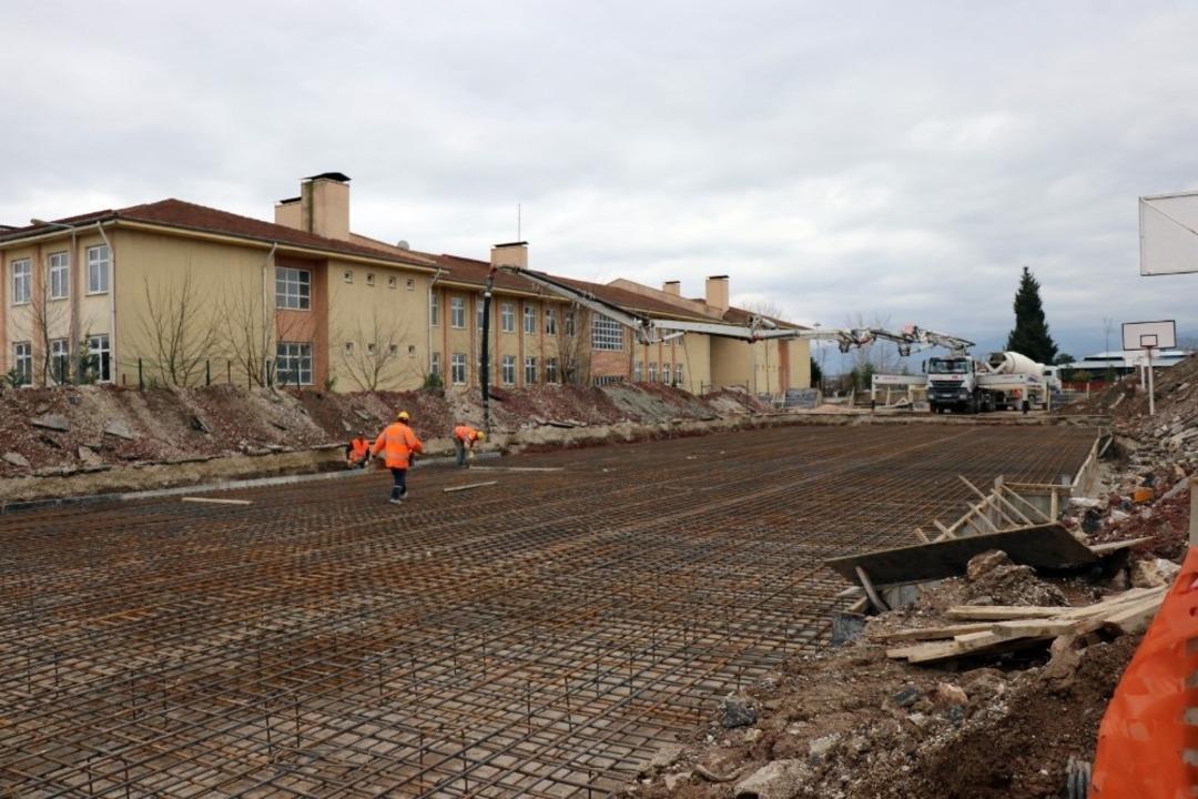 Sakarya&rsquo;da 8 derslikli ek bina inşaatının temeli atıldı