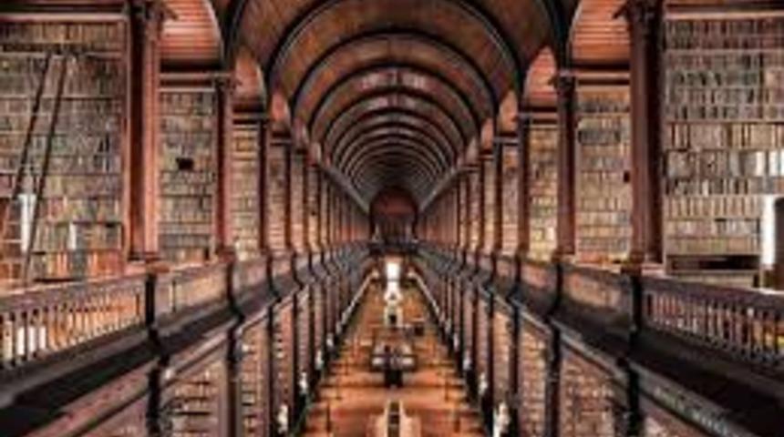 Kütüphanede porno serbest