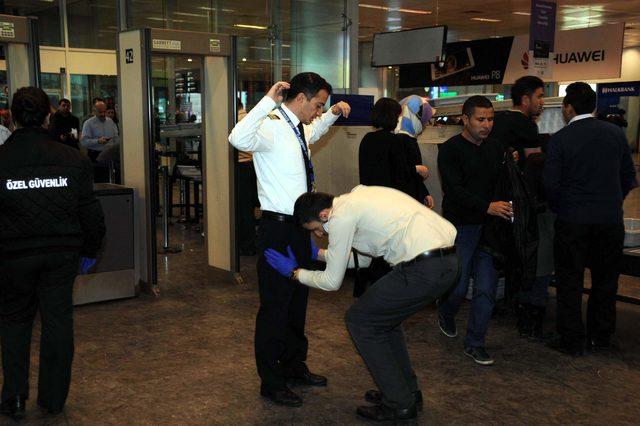 Havalimanında güvenlik aranmasına engel olana 2 bin 832 TL ceza