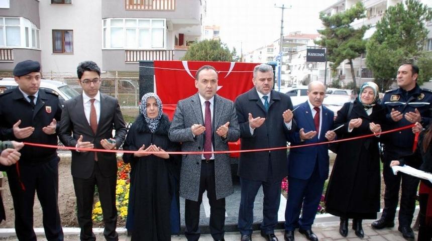 Mudanyalı şehidin ismi &ccedil;eşmeyle yaşayacak