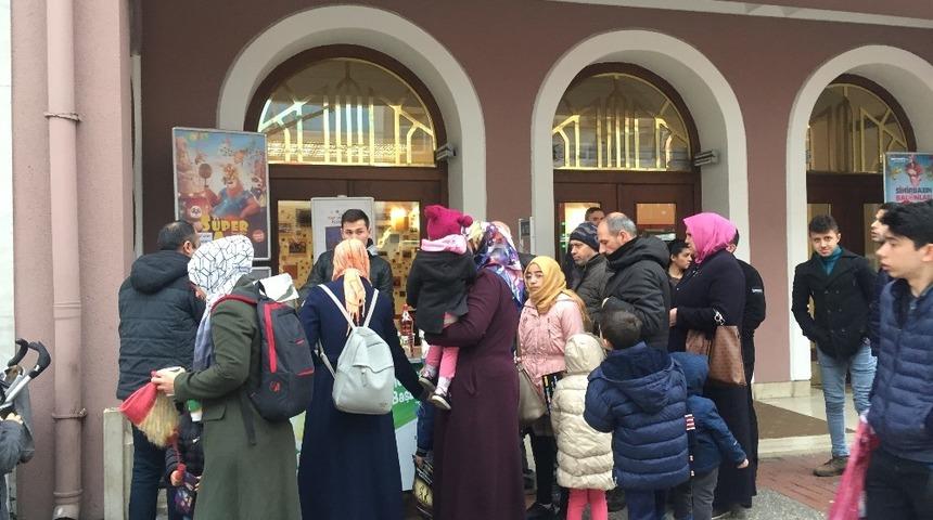 Tanzim satış değil bedava çorba kuyruğu