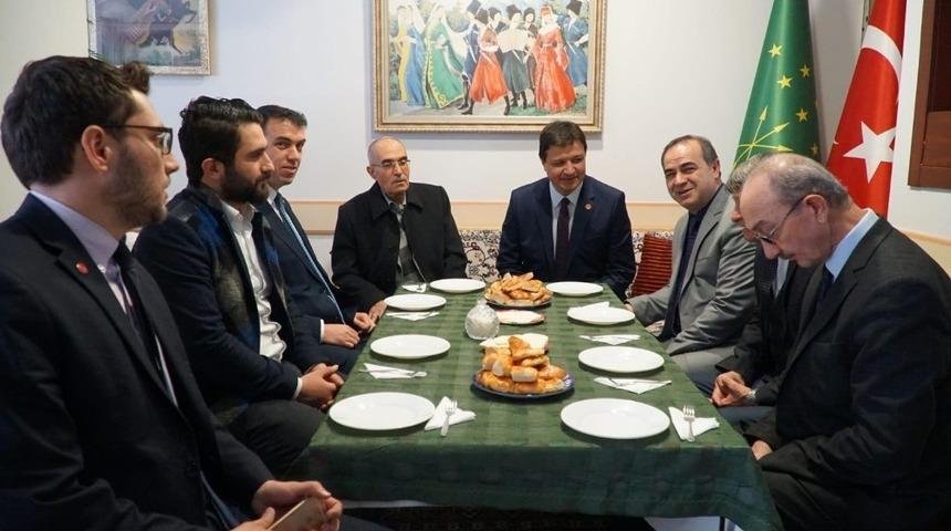 Mahmut Arıkan&rsquo;dan G&ouml;r&uuml;c&uuml;&rsquo;ye hayırlı olsun ziyareti