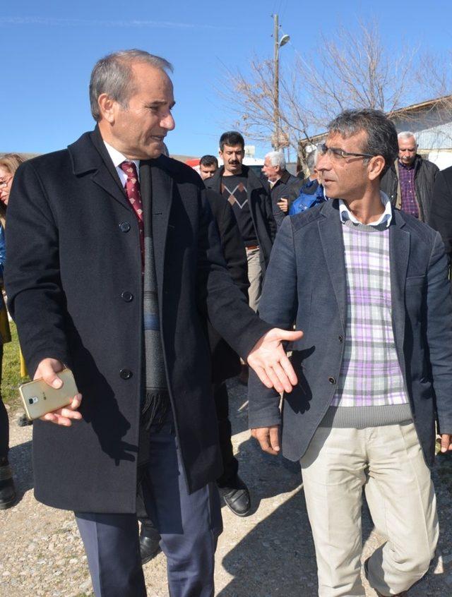 Arguvan’da CHP’li adaya yoğun ilgi