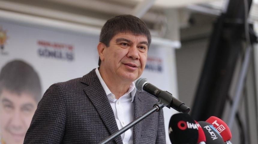 T&uuml;rel Kumluca projelerini a&ccedil;ıkladı