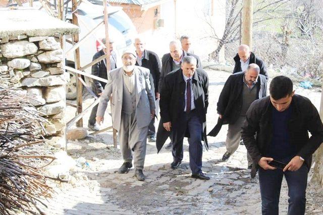 Başkan Arslanca, Çüngüşlülerle bir araya gelmeye devam ediyor