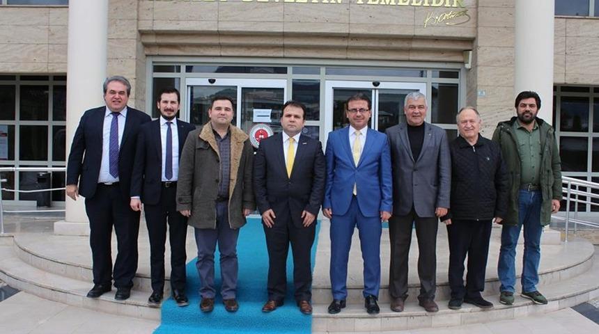 M&Uuml;SİAD Muğla Şube başkanından ziyaretler