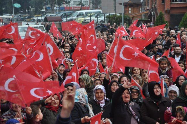 MHP’den Yenice’de gövde gösterisi